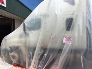 semi-truck fumigation for bed bugs